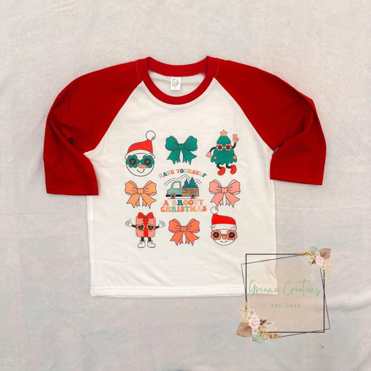 Toddler Raglan 3/4 Sleeve